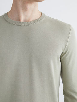 Bisiklet Yaka Erkek Triko Kazak