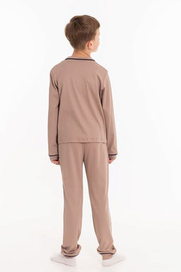 Пижама М224113а коричневый