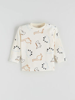 Bisiklet Yaka Erkek Bebek Pijama Tak?m?