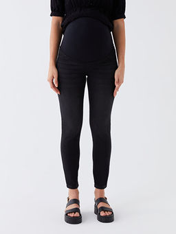 Kar?n Panelli Mercury Skinny Fit Cep Detayl? Hamile Jean Pantolon