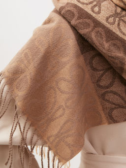 в составе шерсть! теплый двусторонний палантин - Tantino фото 4