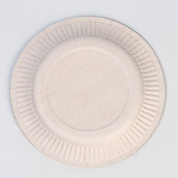 Тарелка одноразовая бумажная «Природа», 18 см , набор 6 шт.