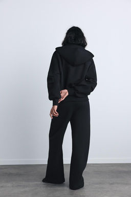 STRAIGHT-LEG PLUSH TROUSERS - Zara фото 24