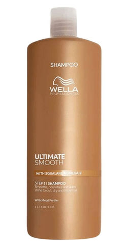 Шампунь для тусклых, сухих и вьющихся волос ULTIMATE SMOOTH, 1000 мл Wella
