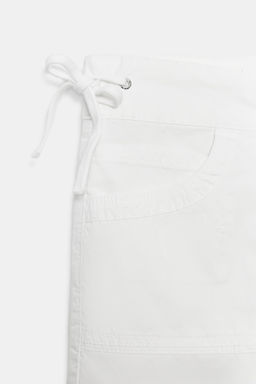 SHORTS BOLSILLOS CORDONES / Blanco - Zara фото 11