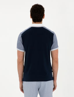 Lacivert Slim Fit Ti__rt