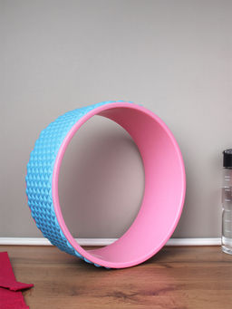 Колесо для йоги и пилатеса массажное 30Х10 / MYW-30BP / голубой / уп10 - Галеонтрейд фото 10