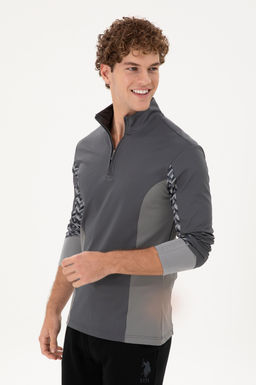 Мужской свитшот антрацитового цвета