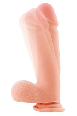 Реалистичный фаллоимитатор TOYFA RealStick Elite Porter, TPR, телесный, 23,5 см
