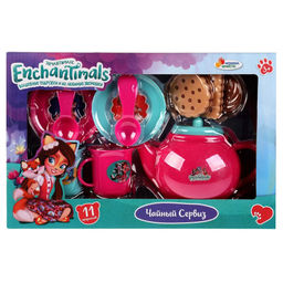 Набор посуды "Enchantimals. Чайный сервиз" 11 предм. (B1944496-R1, 325975) в коробке 32*21см