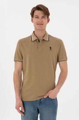 Erkek Haki Basic Ti__rt Sepette S_rpriz _ndirim