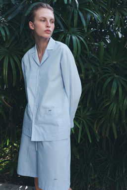 COTTON PYJAMA SHIRT