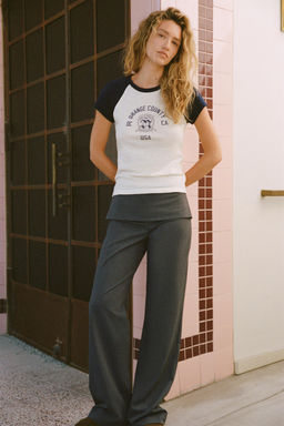 OVERLAY WAIST TROUSERS