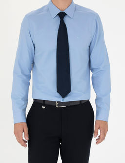 Mavi Slim Fit Uzun Kollu Basic G_mlek