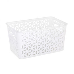 Цена за 2 шт. Корзина "Мираж" белый 290*190*150 М8371