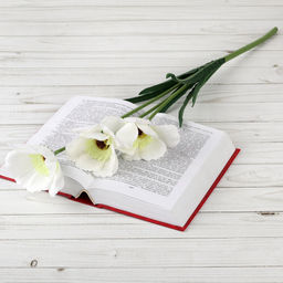 Цветок искусственный Майские 60 см / 149NA-22 /уп 100/150/600/ - Галеонтрейд фото 2