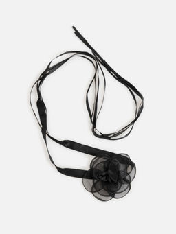 10206280014 Колье жен. Flora черный