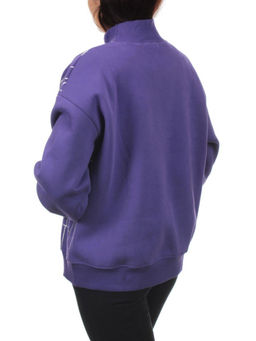 D5623 VIOLET Толстовка женская (67,8% хлопок, 27% полиэстер, 5,2% спандекс)