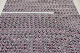 Бязь Этно - мозаика цв.сливовый, ш.1.5м, хлопок-100%, 120гр/м.кв - Купава фото 3