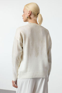 Antrasit Yumusak Dokulu Basic Triko Kazak TWOAW25KZ00300 - Trendyolmilla фото 10