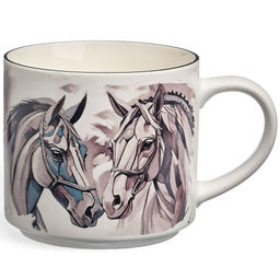 КРУЖКА LEFARD HORSE СЕРЕБРО 500МЛ