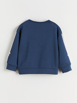 Bisiklet Yaka K?z ?ocuk Sweatshirt ve E?ofman Alt?