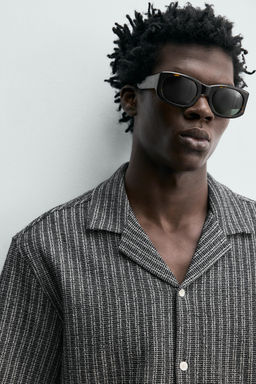 CAMISA ESTRUCTURA TEXTURA / Marino - Zara фото 5