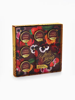 Подарочный набор Любви и счастья: крем-мёд 30 г ? 5 шт., чай с лесными ягодами 50 г - Фабрика счастья фото 9