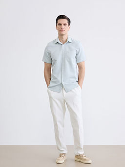 Regular Fit Desenli Erkek G?mlek