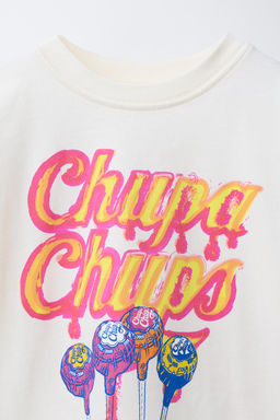 CAMISETA ESTAMPADA CHUPA CHUPS ® / Crudo - Zara фото 3