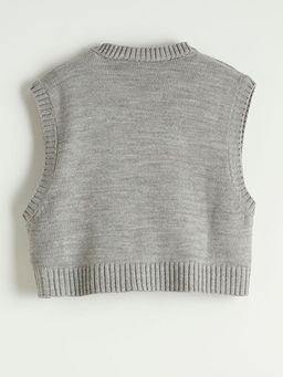 Bisiklet Yaka K?z ?ocuk Elbise ve S?veter