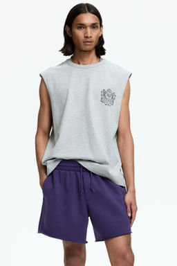 Pantal?n corto en sudadera Relaxed Fit - H&m фото 3