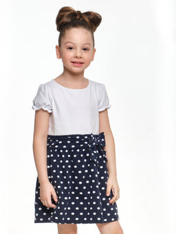 Платье UD 1220 бел/горох - Mini maxi фото 2