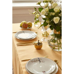 Скатерть Этель Cozy 150*220 +/-3см, цв.бежевый, пл. 192 г/м2, хл с ВГМО  фото 9