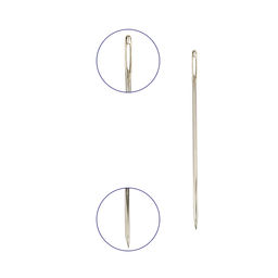 Иглы для шитья ручные Gamma N-280 для кожи №8 в конверте 25 шт