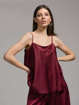 Топ широкий из атласа - Tantino фото 7