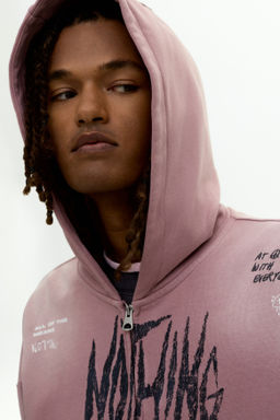 Chaqueta sudadera con cremallera Oversized Fit - H&m фото 6