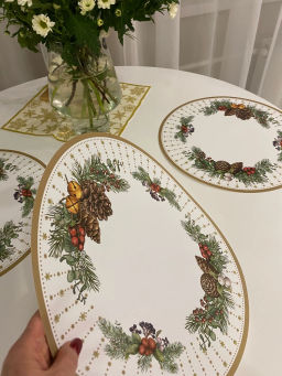 Набор подстановочных салфеток - 4 шт, 38 см - Lefard фото 12