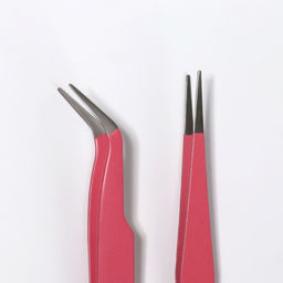 Пинцеты для наращивания ресниц, набор - 2 шт., МИКС