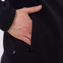 RODOS Толстовка на молнии мужская флис М-322 Черный  фото 8