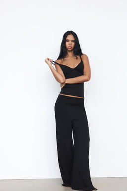 STITCHED VEST TOP - Zara фото 18