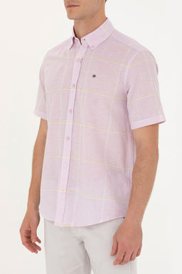 U. S. Polo Assn Мужская рубашка с коротким рукавом Magnolia - U.s. polo assn фото 20