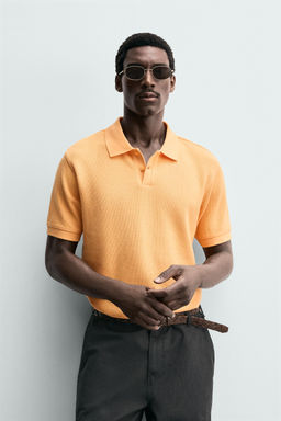 POLO PIQU? REGULAR FIT / Naranja - Zara фото 2