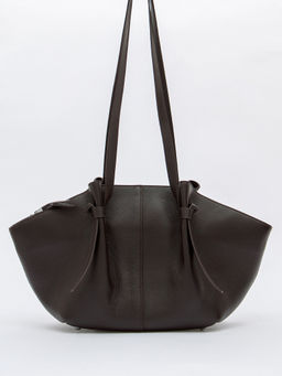 Сумка женская кожаная 2394-1Y coffee Polina&Eiterou