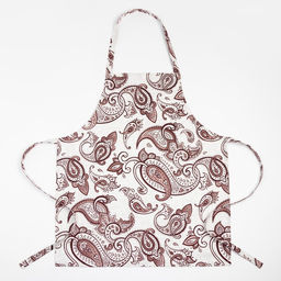 Кухонный набор Этель Восточные узоры, полотенце 40х73 см, прихватка 19х19 см, фартук 60х65 см  фото 2