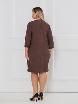 Платье 1437 шоколадный - Novita фото 9