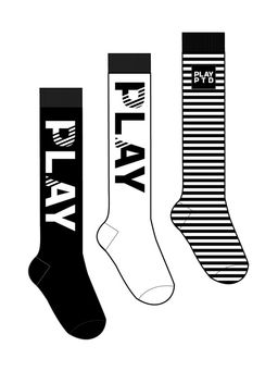 PlayToday / Гольфы для девочки, 3 пары в комплекте  фото 2