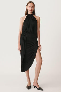 ASYMMETRIC HALTER DRESS 50TH ANNIVERSARY