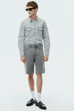 Bermudas en denim Relaxed Fit - H&m фото 8
