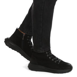 Мужские высокие кроссовки TENDANCE Артикул 3707353, черный  фото 2